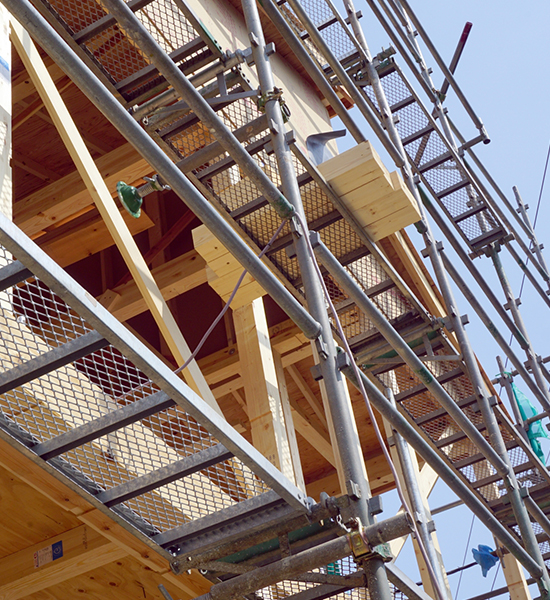 足場工事